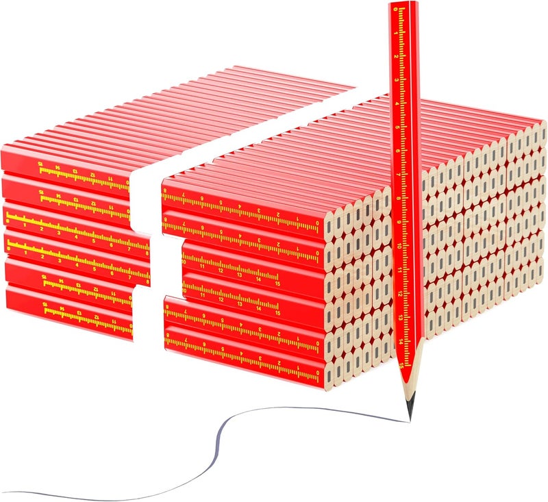 KR. LIF 110 PCS Construction Carpenter Pencils, Carpenter Marking Pencil for Woodworking Concrete Scriber Marking Tool pica pencils(110) - Image 1